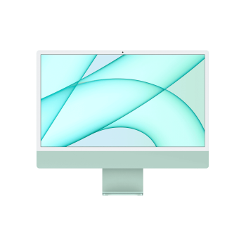 All-in-One Premium Computer (24-inch, M1 chip with 8-Core CPU and 7-core GPU, 8GB RAM, 256GB) – Green