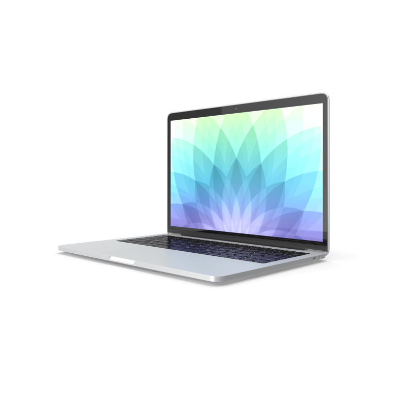 Premium Laptop Demo Mock-up - Silver Premium Laptop Demo Mock-up - Silver