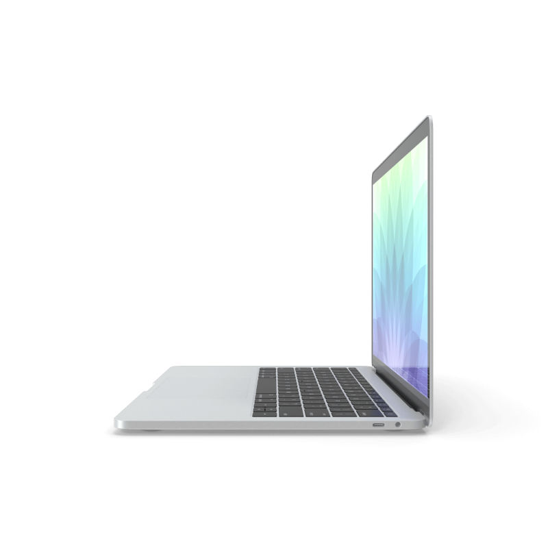 Premium Laptop Demo Mock-up - Silver Premium Laptop Demo Mock-up - Silver