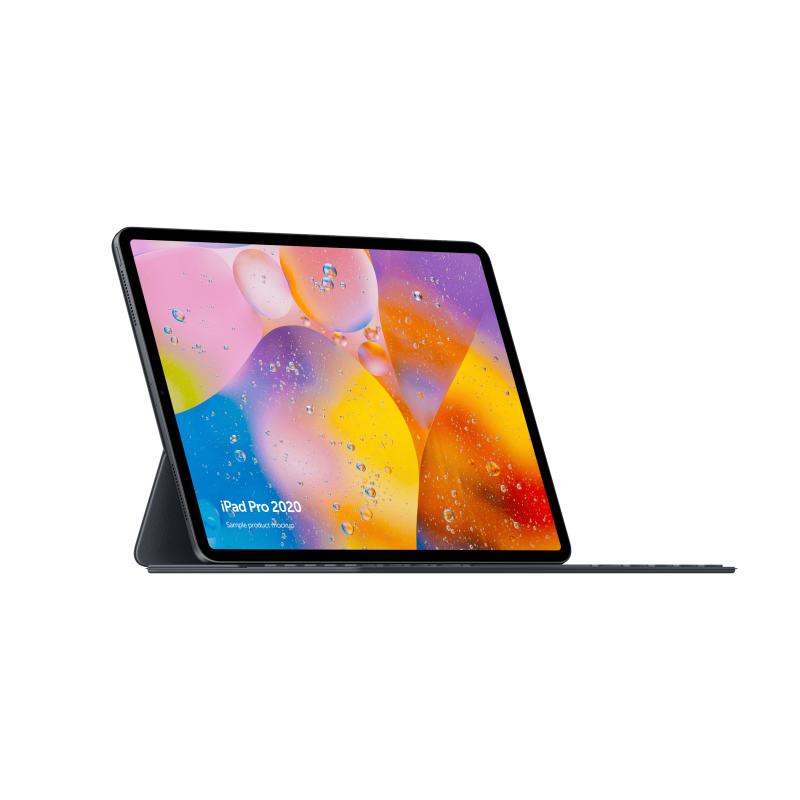 Premium Tablet Pro with Keyboard Demo Mock-up Premium Tablet Pro with Keyboard Demo Mock-up