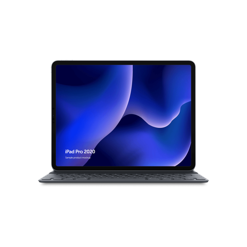 Premium Tablet Pro with Keyboard Demo Mock-up Premium Tablet Pro with Keyboard Demo Mock-up