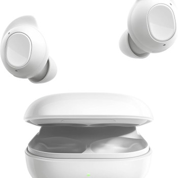 Samsung Galaxy Buds FE True Wireless Bluetooth Earbuds, Comfort and Secure in Ear Fit, Auto Switch Audio, Touch Control, Built-in Voice Assistant, White