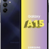 Samsung Galaxy A15 (SM-A155F/DSN), 128GB 4GB RAM, Dual SIM, Factory Unlocked GSM, International Version (Wall Charger Bundle) (Blue Black)