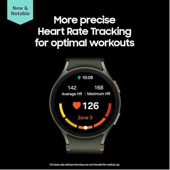 Samsung Galaxy Watch 7 40mm Bluetooth AI Smartwatch w/Energy Score, Wellness Tips, Heart Rate Tracking, Sleep Monitor, Fitness Tracker, 2024, Cream