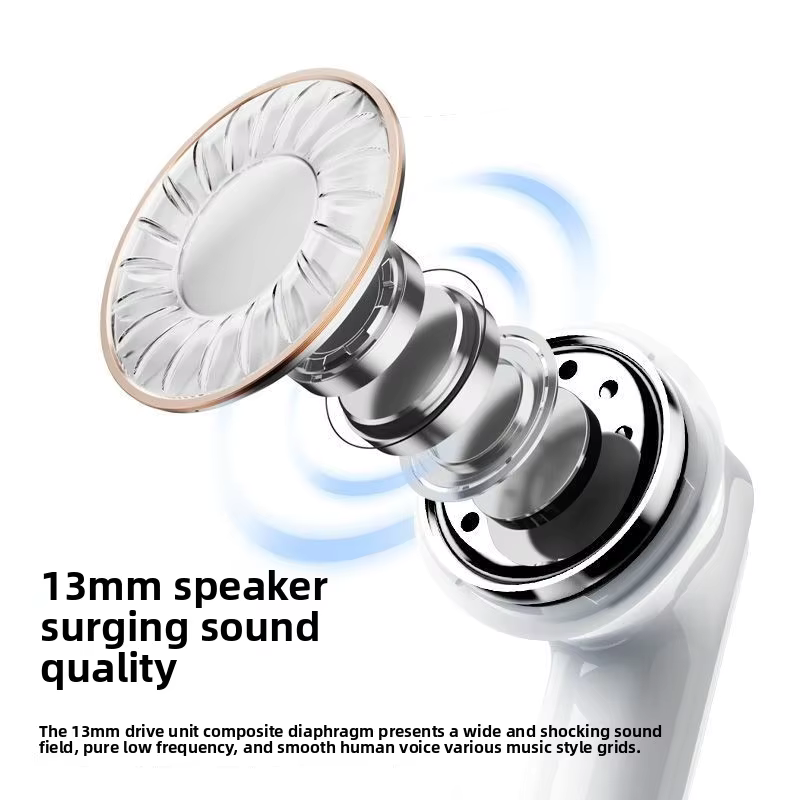 Original Lenovo TA100 Wireless Headphones TWS 5.4 Bluetooth Earphones Stereo Noise Cancelling Music Game Earbuds Sport Headset