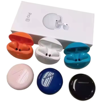 Factory TWS Pro6 PRO 6 Wireless Headphone Mini Smart Earphones In-Ear Headphones Waterproof Sports Wireless Earbuds Pro 6 Tws